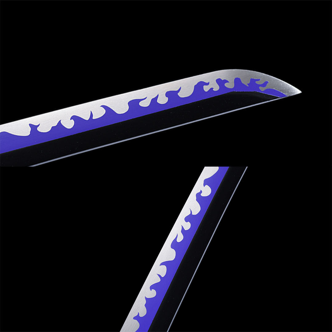 Zoro Enma sword replica from One Piece, 1060 carbon steel, view 8