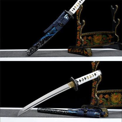 Ghost of Tsushima katana, Jin Sakai sword replica in 1060 steel, view 14