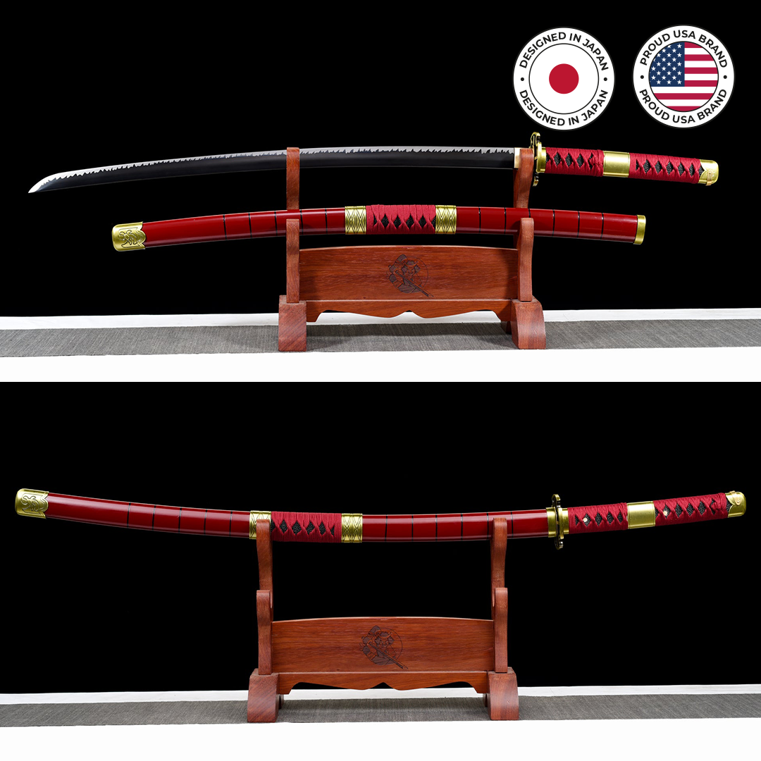 Sandai Kitetsu katana, Zoro sword from One Piece, view 2