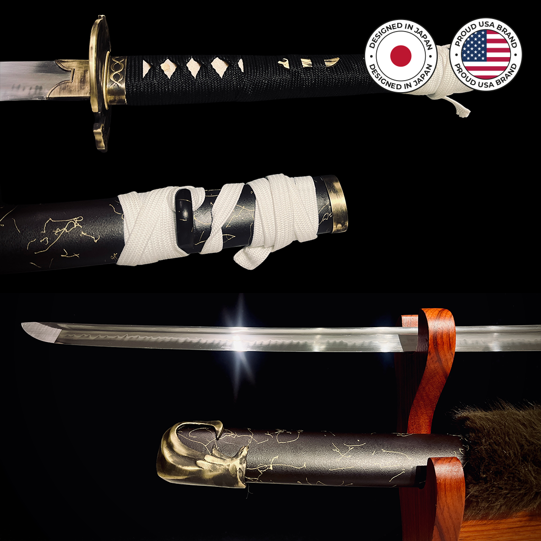 Ghost of Yotei Wolf Blade katana, limited edition T10 steel, view 2