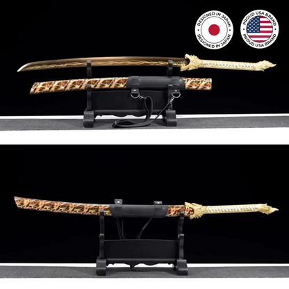 gold sword