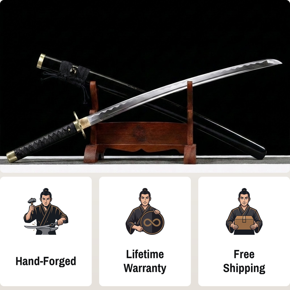 Gin Ichimaru Zanpakuto Katana