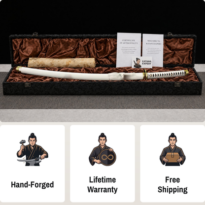Wado Ichimonji katana, Zoro sword from One Piece, view 3