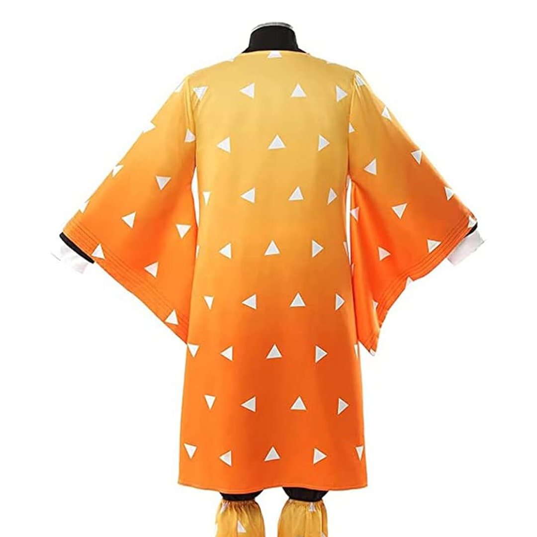 Zenitsu Agatsuma Cosplay Costume