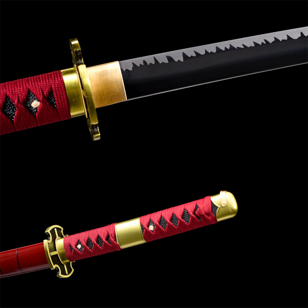 Sandai Kitetsu katana, Zoro sword from One Piece, view 4