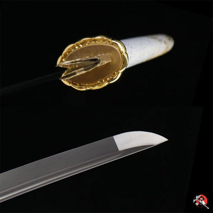 Ghost of Yotei Katana Gilded Night White - Limited Edition