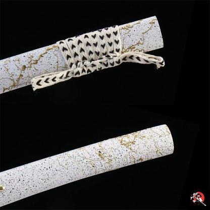 Ghost of Yotei Katana Gilded Night White - Limited Edition