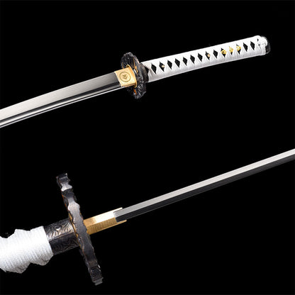 Ghost of Tsushima katana, Jin Sakai sword replica in 1060 steel, view 6