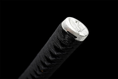 Kashira-Prunier-Acier-T10-Hamon-Veritable