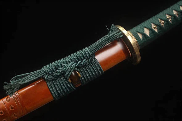 Kurikata-Dragon-Sculpte-Acier-T10-Hamon-Veritable