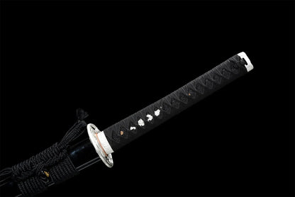 Tsuka-Prunier-Acier-T10-Hamon-Veritable