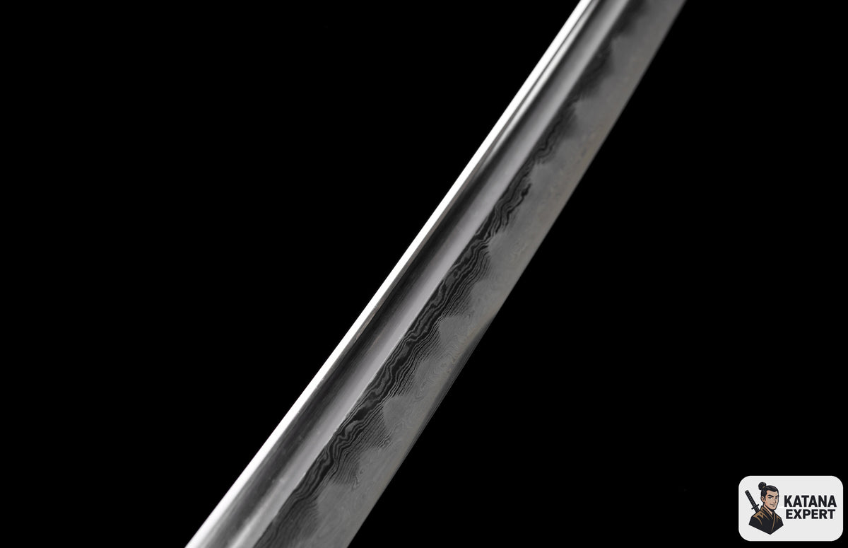 Ghost of Tsushima limited edition katana, T10 steel with hamon, view 9
