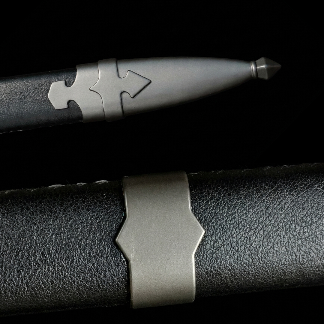Nazgul sword blade and scabbard detail