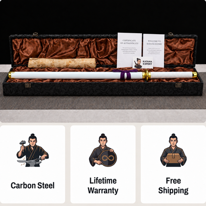 Naruto Boruto Sasuke Sword HT-9375 — presentation box view