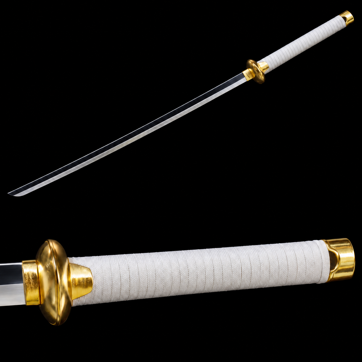 Naruto Boruto Sasuke Sword HT-9375 — blade and handle detail