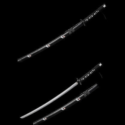 Falcon Claw Katana with its black scabbard