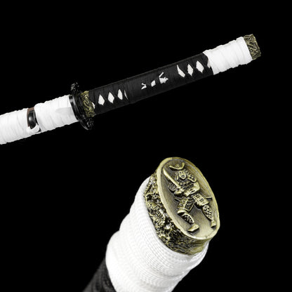 Lone Wolf Katana handle and pommel