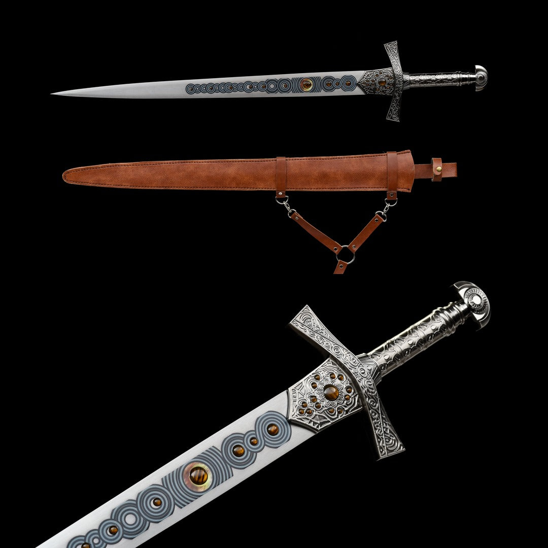 Elden Ring Miquellan Knight's Sword Gunmetal Black