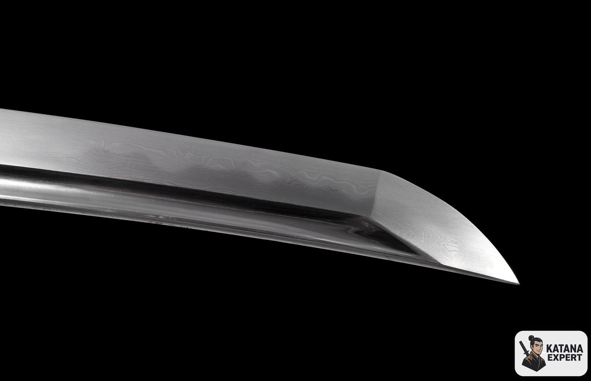 Ghost of Tsushima limited edition katana, T10 steel with hamon, view 7